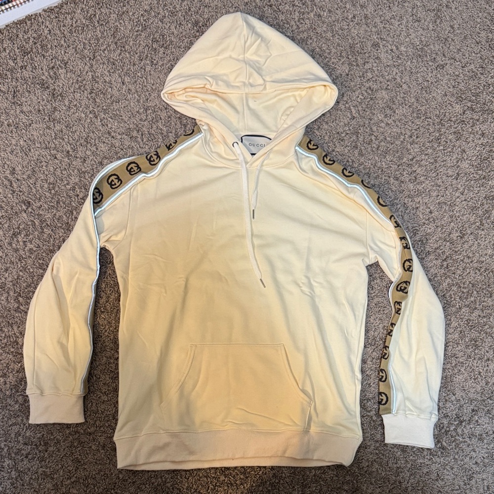 Gucci Reflective Cream White Hoodie